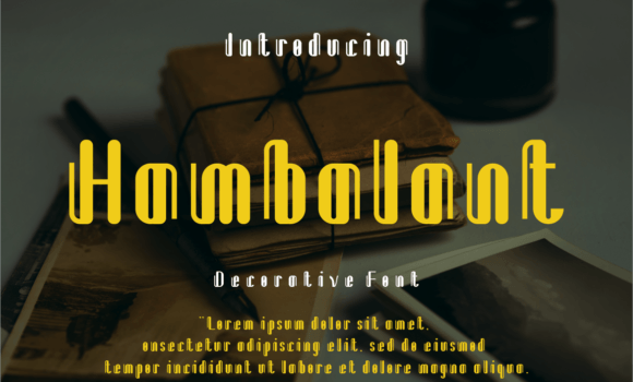 Hambalant Font - Featured Image