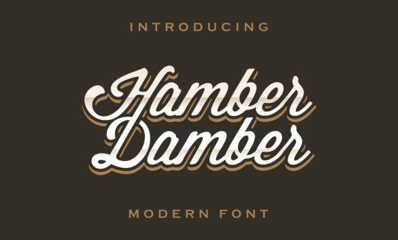 Hamber Damber Font Fonts Free Download Hamber Damber Font - Featured Image