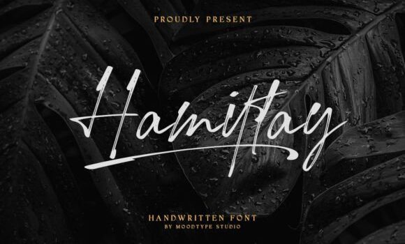 Hamiltay Font - Featured Image