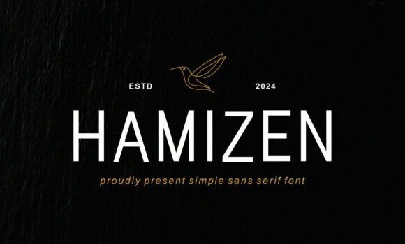 Hamizen Font - Featured Image
