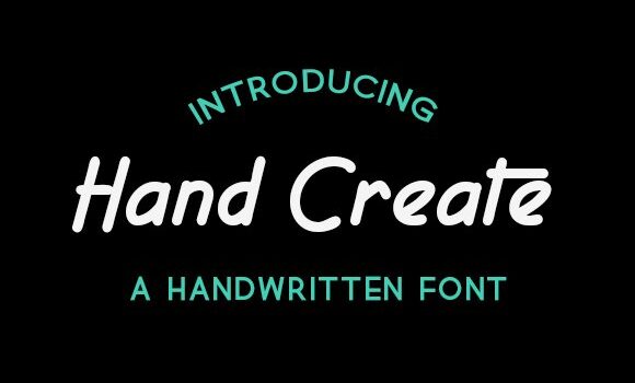 Hand Create Font - Featured Image