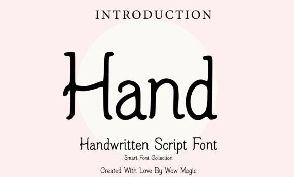Hand Font - Featured Image