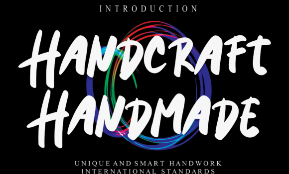 Handcraft Handmade Font Fonts Free Download Handcraft Handmade Font - Featured Image