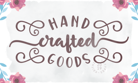 Handcrafted Goods Font - Featured Image