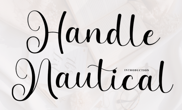 Handle Nautical Font - Featured Image