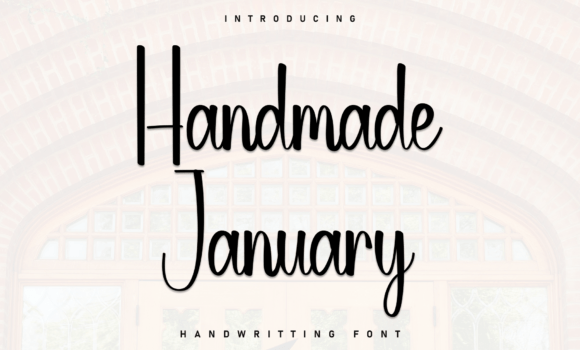 Handmade January Font Fonts Free Download Handmade January Font - Featured Image