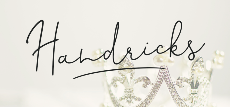 Handricks Font - Featured Image