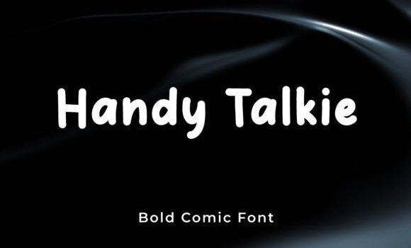 Handy Talkie Font - Featured Image