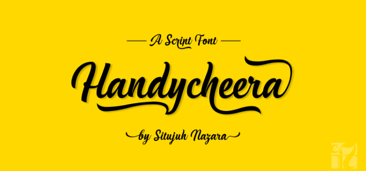 Handycheera Font - Featured Image