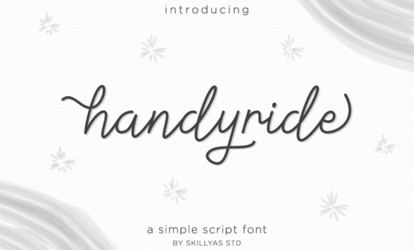 Handyride Font Fonts Free Download Handyride Font - Featured Image