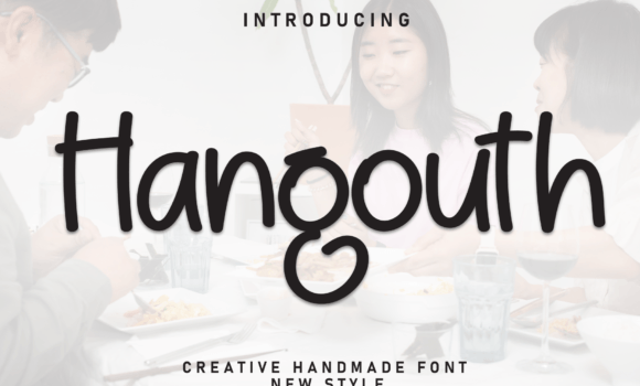 Hangouth Font Fonts Free Download Hangouth Font - Featured Image