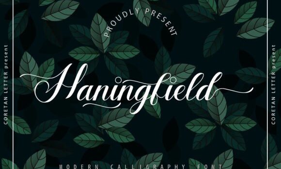 Haningfield Font Fonts Free Download Haningfield Font - Featured Image