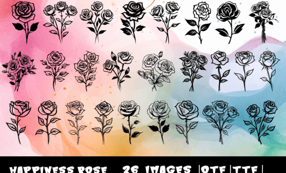 Happiness Rose Font - Featured Image