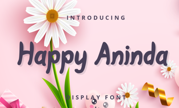 Happy Aninda Font Fonts Free Download Happy Aninda Font - Featured Image