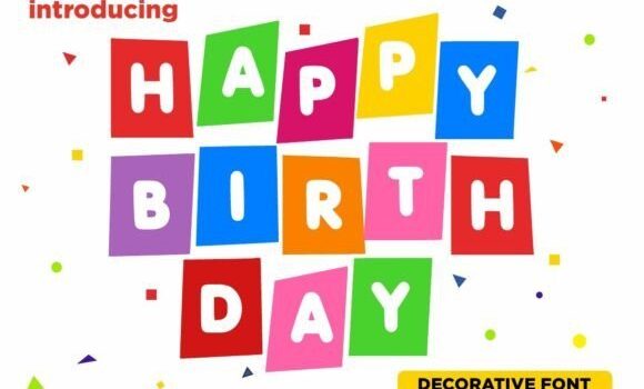 Happy Birth Day Font Fonts Free Download Happy Birth Day Font - Featured Image