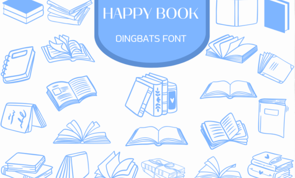 Happy Book Font Fonts Free Download Happy Book Font - Featured Image