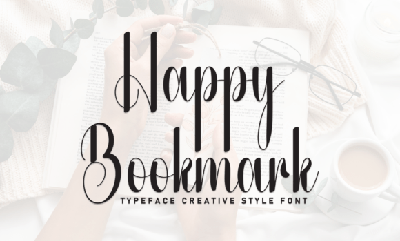 Happy Bookmark Font Fonts Free Download Happy Bookmark Font - Featured Image