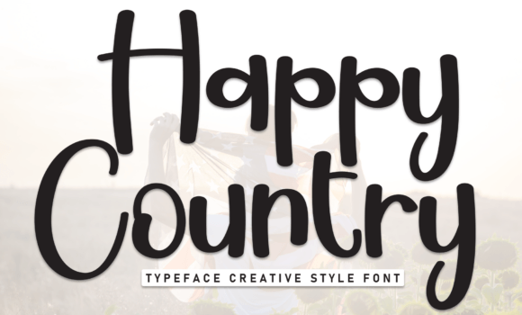 Happy Country Font Fonts Free Download