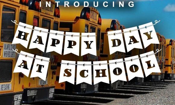 Happy Day at School Font Fonts Free Download