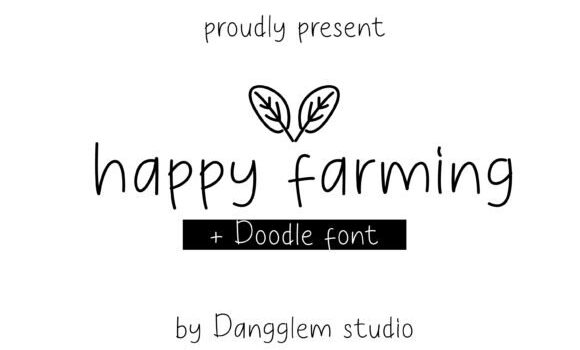 Happy Farming Font - Featured Image