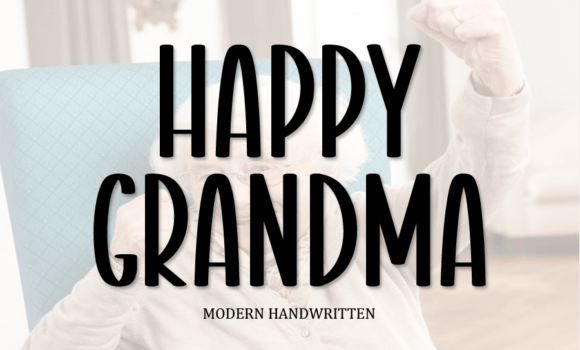 Happy Grandma Font Fonts Free Download Happy Grandma Font - Featured Image