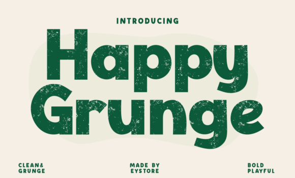 Happy Grunge Font Fonts Free Download Happy Grunge Font - Featured Image