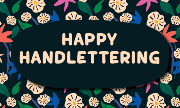 Happy Handlettering Font - Featured Image