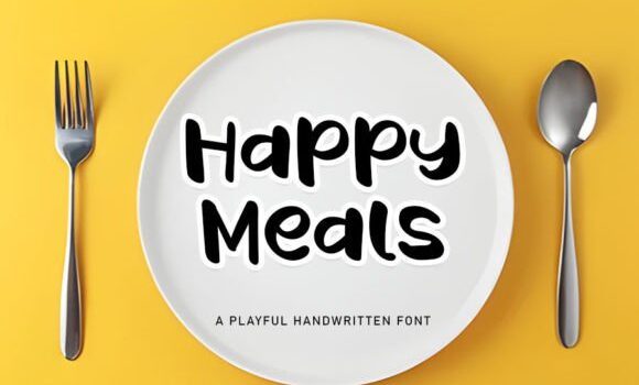 Happy Meals Font Fonts Free Download Happy Meals Font - Featured Image