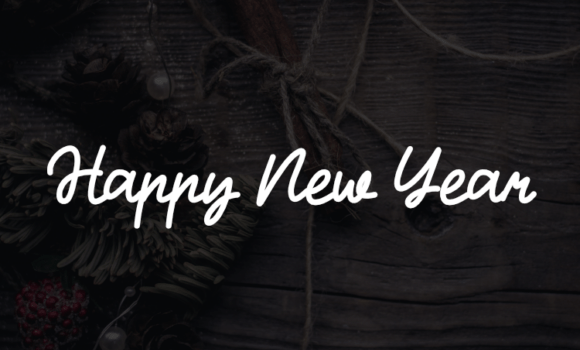 Happy New Year Font - Featured Image