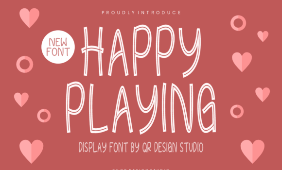 Happy Playing Font Fonts Free Download Happy Playing Font - Featured Image