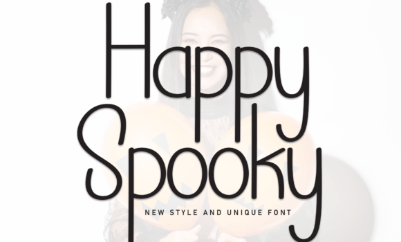 Happy Spooky Font - Featured Image
