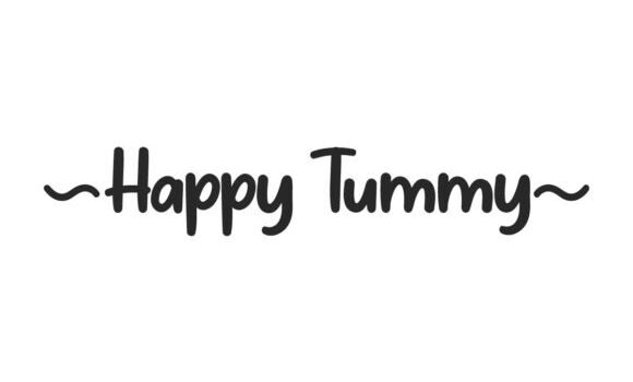 Happy Tummy Font - Featured Image