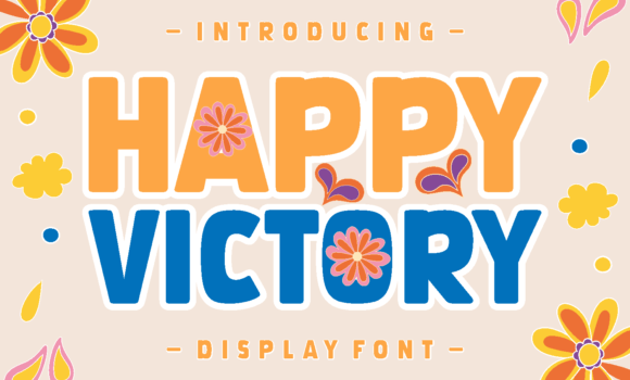 Happy Victory Font - Featured Image
