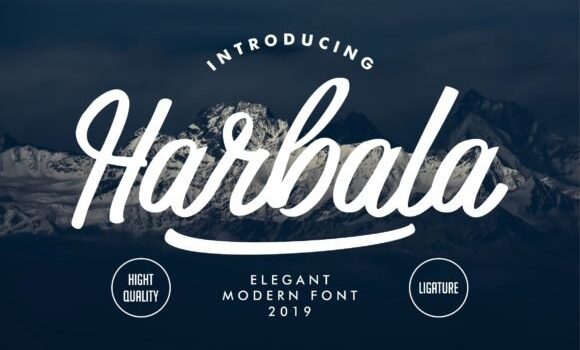 Harbala Font - Featured Image