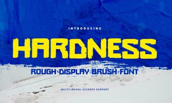 Hardness Font - Featured Image