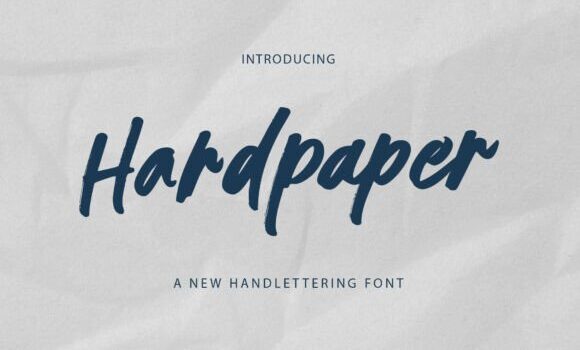 Hardpaper Font Fonts Free Download Hardpaper Font - Featured Image