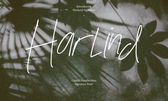 Harlind Font - Featured Image