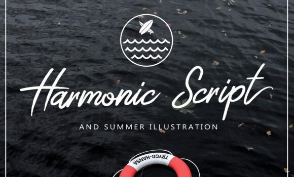 Harmonic Script Font - Featured Image