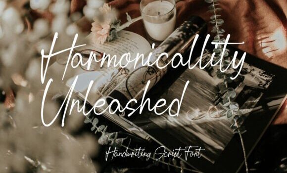 Harmonicallity Unleashed Font - Featured Image