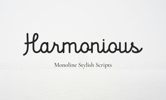 Harmonious Font Fonts Free Download Harmonious Font - Featured Image