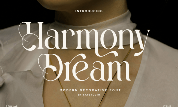 Harmony Dream Font - Featured Image
