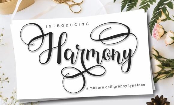 Harmony Font - Featured Image