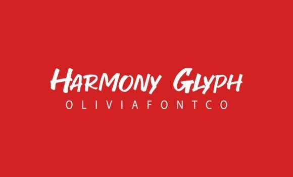 Harmony Glyph Font Fonts Free Download Harmony Glyph Font - Featured Image
