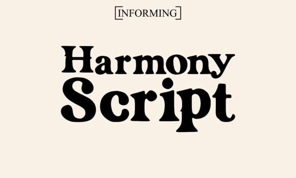 Harmony Script Font - Featured Image