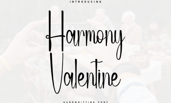 Harmony Valentine Font - Featured Image