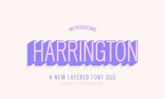 Harrington Family Font - Featured Image