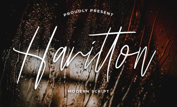 Harritton Font - Featured Image
