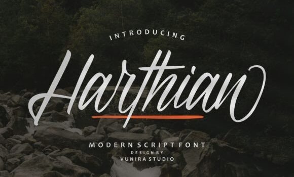 Harthian Font - Featured Image