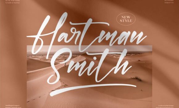 Hartman Smith Font - Featured Image