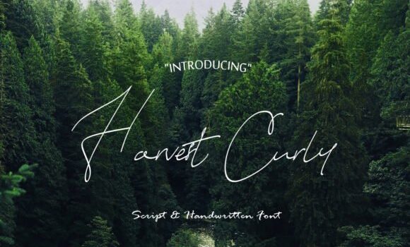 Harvest Curly Font Fonts Free Download Harvest Curly Font - Featured Image